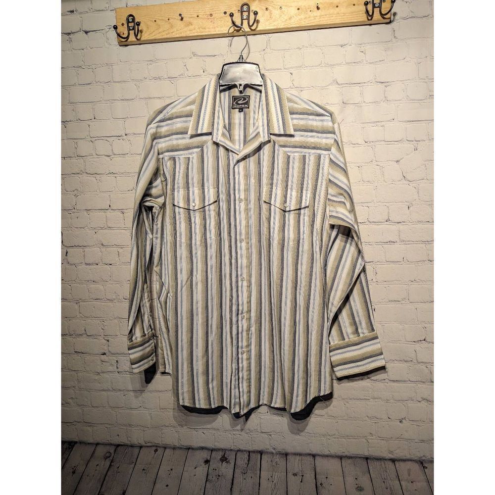 Roper pearl snap button-down shirt size xl